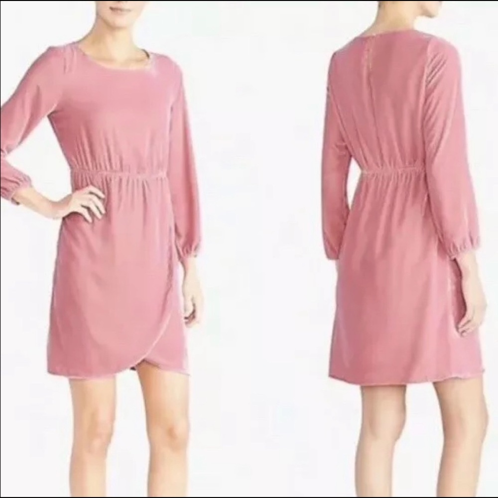 Women’s Jcrew Velvet Tulip Dress SZ 2